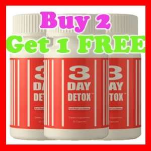  3 DAY DETOX  BUY 2 + GET 1 FREE FAST NATURAL DIET PILL 