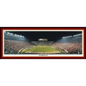 Florida State Doak S. Campbell Stadium End Zone Poster 