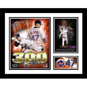 Tom Glavine New York Mets   300th Win Milestone Collage   Framed 8x10 