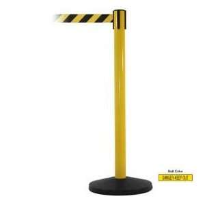  Yellow Post Safety Barrier, 10ft, Danger Belt Everything 