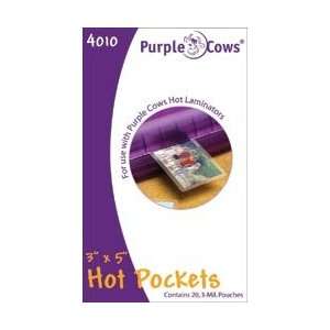  Hot Pockets Laminating Pouches 20/Pkg 3X5 For PC3020
