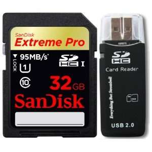  SanDisk Extreme Pro 32 GB SDHC   UHS Class 1 Flash Memory 