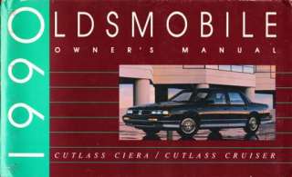 1990 Oldsmobile Cutlass Ciera & Cruiser Owners Manual  