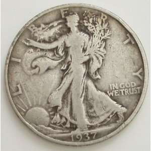  1937 Walking Liberty Half Dollar 