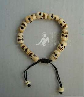 Yak Bone Skull Bracelet Nepal BSB01  
