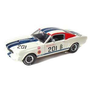  1966 Shelby GT 350R 1/18 White # 201 B Toys & Games