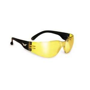 Rider yellow tint motorcycle safety glasses  Sports 