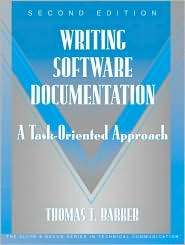  Software Documentation A Task Oriented Approach (Part of the Allyn 