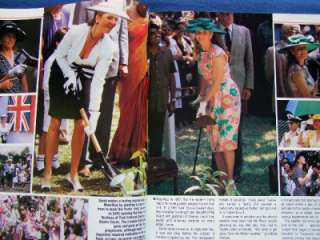 Majesty Royalty Vintage Magazine Princess Diana Fashion Fergie  