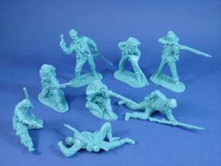 Civil War Toy Soldiers 54mm Union Infantry 16 Piece Set Plastic 