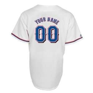  Texas Rangers Personalized Home Youth Replica Jersey 