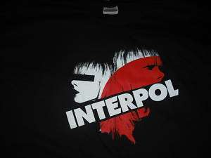 INTERPOL Double Face T Shirt **NEW XL  