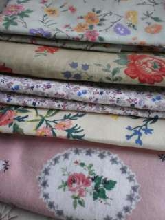 This is a scrumptious of vintage French floral printed cottons perfect 
