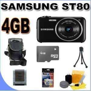  Samsung ST80 Black 14.2 megapixel Digital Camera (Black 