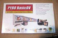 Pyro Basic DV Editing Suite Software   PCI Card P9 E  