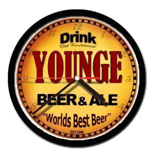  YOUNGE beer and ale cerveza wall clock 