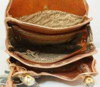 ED HARDY Authentic TAMARA Copper Handbag Tote Purse NWT  