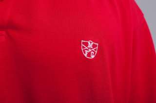   MARITHE FRANCOIS GIRBAUD UNSTOPPABLE RED POLO SHIRT SIZE XL  