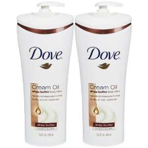  Dove Cream Oil Shea Butter Body Lotion, For Extra Dry Skin 