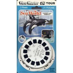  Sea World Shows and Animals 3d View Master 3 Reel Set 