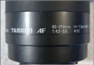   ~TAMRON 80 210mm Tele Zoom Lens@Sharp BEERCAN Quality Photos@  