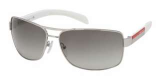 PRADA Sport Sunglasses PS 54IS Silver White 1BC3M1  