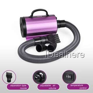Professional Pet Dog Grooming Hair Dryer 1200W 2 Speed  