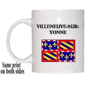    Bourgogne (Burgundy)   VILLENEUVE SUR YONNE Mug 