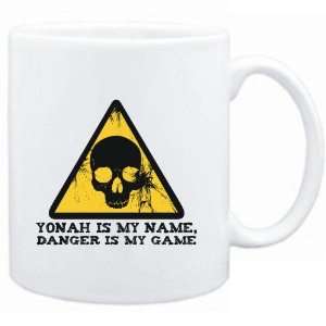  Mug White  Yonah is my name, danger is my game  Male 