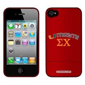  Miami Sigma Chi on AT&T iPhone 4 Case by Coveroo 