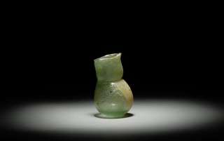Ancient Roman Glass Perfume Bottle  