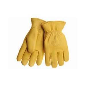 Klein Tools 40016 Deerskin Work Gloves, Lined, Medium 