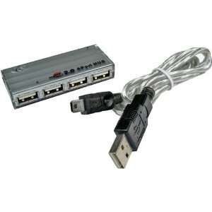  New USB 2.0 4 Port Hub   T56144 Electronics
