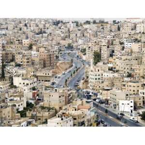  View over City, Amman, Jordan, Middle East Photographic 