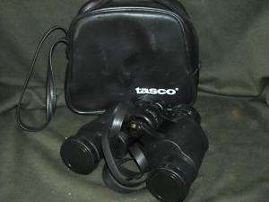 TASCO 7x35mm zip focus 420 ft Binoculars in case  