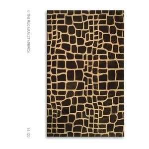   Crocodile Tufted 44120 Brown/gold 5 X 8 Area Rug