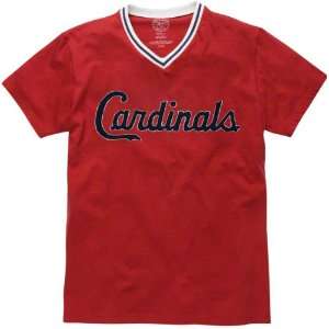  St. Louis Cardinals 47 Brand Onfield V Neck T Shirt 