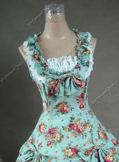 Civil War Southern Belle Lolita Ball Gown Dress 081 XXL  