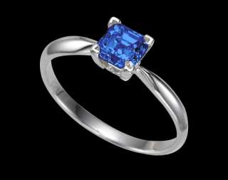 50 carat blue princess cut diamond solitaire ring  
