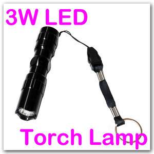 Mini 3W 1AA LED Super Bright Torch Flashlight Lamp  