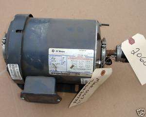 SLS1B12 GE Electrical Motor Electric Motor 1/2 HP #2068  