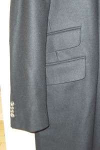 4k NWT ETRO Navy Luxury wool mens over Top coat 42 52 Italy ticket 