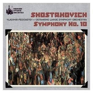 Shostakovich Symphony No. 10 by Shostakovich, Vladimir Fedoseyev and 