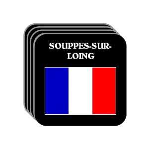  France   SOUPPES SUR LOING Set of 4 Mini Mousepad 