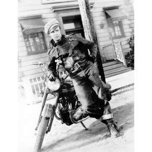  24 x 36 Poster   Marlon Brando Motorcycle