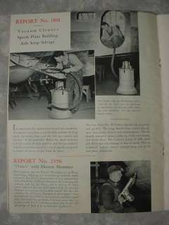 WW II BLACK & DECKER Portable TOOL MAGAZINE Van Dorn War Factory 