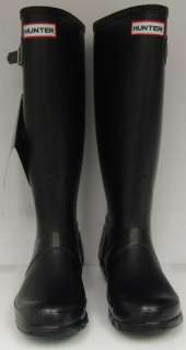 Hunter Original Boots Wellie Black Women Sz 8US/UK6 NIB  