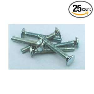 11 X 9 1/2 Carriage Bolts / Steel / Zinc / Partial Thread / 25 Pc 
