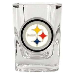  Pittsburgh Steelers 2 oz Square Shot Glass Sports 
