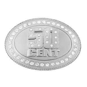  XXL 50 Cent Belt Buckle 